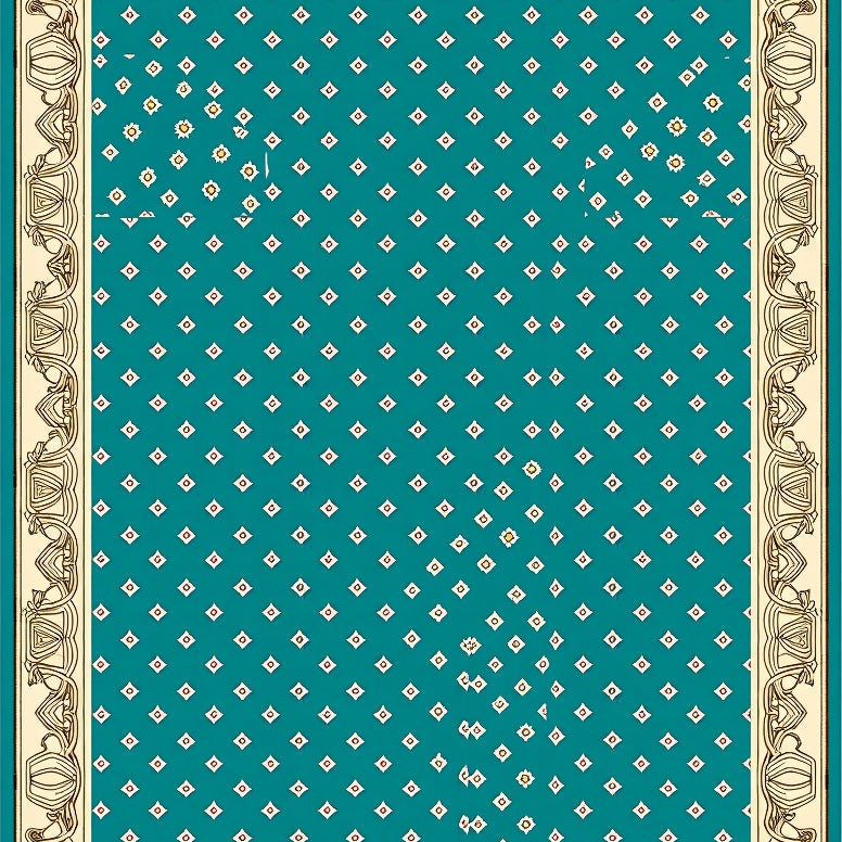 Tile with Decorative Edge Trim (Ivory) - ODIKA