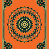 Starburst with Ornamental Filigree Detailing(Orange)
