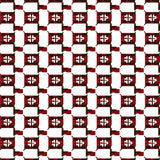 Winter Celebration Grid Tapestry(Red)