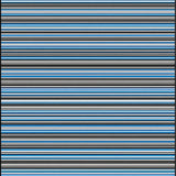 Contemporary Displaying Alternating and Bands (Blue)