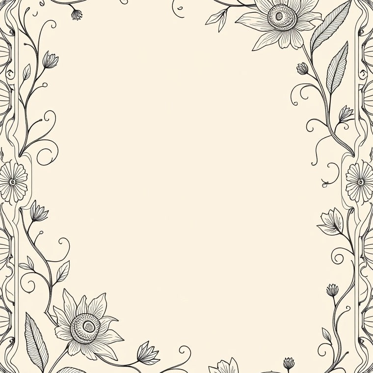 Enchanted Garden Blossom Petal Display (Beige) - ODIKA