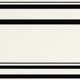 Classic Two Tone Band Design Floor Covering With Minimalist Linear Aesthetic(Beige)