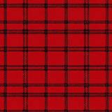Wintertime Gingham Hearth Greeting(Red)