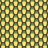 Hexagonal Honeycomb Textured Floor with Modern Appeal(Yellow)