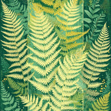 Sublime Textured Abstract Flourish(Green)