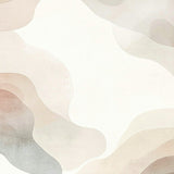 Coastal Breeze Oval Design in Elegant Light Beige(Beige)