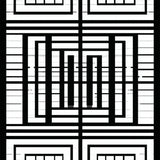 Chic Zebra Crossing Modern Black And White Patterned(Black)