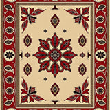 Savannah Inspired Transitional featuring Antiqued Paisley(Beige)