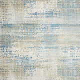 Chic Micro Loop Beige Blue Speckled Area(Beige)
