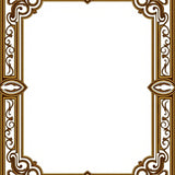 Elegant Interlocking Medallion Vintage Heritage Motif Luxury(Gold)