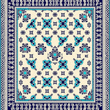 Mosaic Trellis Arabesque Lattice Framework(Beige)