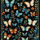 Chic Transitional Floral Arrangement(Black)