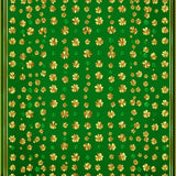 Rustic Four Leaf Motif(Green)
