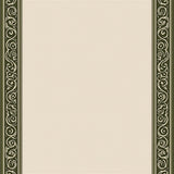 Classical Scrollwork Timeworn Elegant Artisan(Beige)