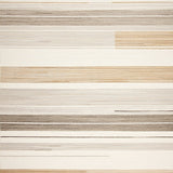 Artistic Area with Unique Textured Stripes in Earthy Beige Shades(Beige)