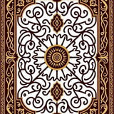 Labyrinth Scrollwork Dynasty Heirloom Craftsmanship(Brown)