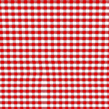 Festive Checkered Holiday with Traditional Gingham Design(Red)