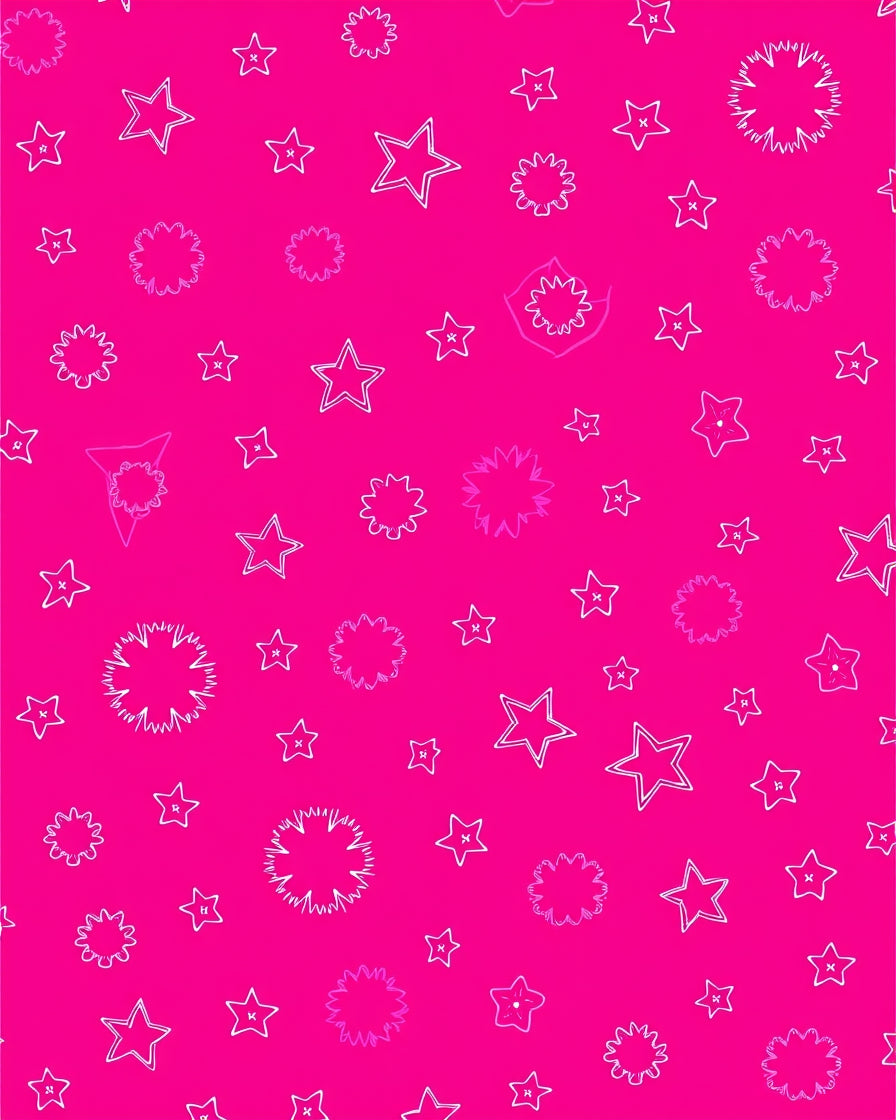 Whimsical Starlight Sparkle Crafted From Materials (Pink) - ODIKA