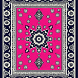 Medallion Mosaic with Intricate Border Design (Pink) - ODIKA