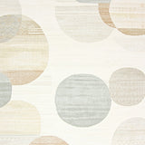 Ivory Area Abstract Woven Design Contemporary Style(Beige)