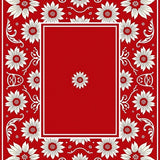 Seasonal Deluxe Ultrasoft Velvet Decorative Flooring(Red)