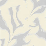 Abstract Brushstroke Canvas with Flowing Artistic(Beige)
