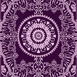 Celestial with Intricate Floral Scrollwork (Purple)