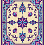 Boho Inspired Vintage Featuring Detailed Medallion Motifs(Beige)