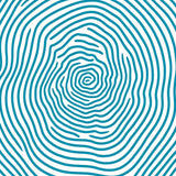 Contemporary Braided Spiral Artistic Modern Minimalist Beauty (Blue)