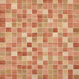 Earthen Tile Beige Accent Geometric Terracotta Decor(Beige)