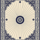 Traditional Rosette Medallion Dining (Beige) - ODIKA