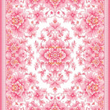 Charming Floral Pom Delight(Pink)