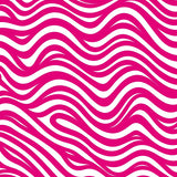 Retro Chevron Waves Graphic Contemporary (Pink) - ODIKA