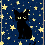 Illuminated Feline Holiday with Twinkling(Blue)