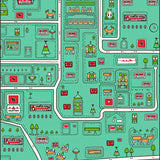 Rescue Team Highway Junction Adventure Path (Teal)