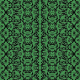 Fern Interlocking Lattice with Enchanted Leaf Designs(Green)