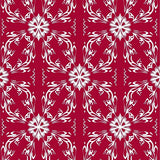Holiday Snowflake Festive Winter Wonderland Design(Red)
