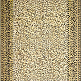 Dynamic Wild Animal Fabric Be Strong Beige Leopard Print Area(Beige)