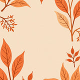 Rustic Nature Inspired Watercolor Artisan(Ivory)