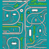 Heroic Canine Rescue Squad City Navigation Chart (Blue)