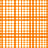 Buffalo Check with Traditional Gingham Style(Orange)