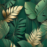 Tropical Luxe Leaf Aesthetic(Green)