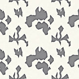 Classic Jagged Symmetrical Interlocking Artistic(Gray)