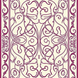 Vintage Filigree Scroll Basketweave Junction(Purple)