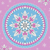 Snowflake Collection with Crystalline(Pink)