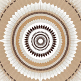 Burst with Radiating Petals (Beige) - ODIKA