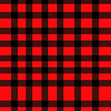 Festive Buffalo Check Door Holiday Plaid Design(Red)