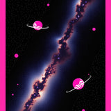 Astronomical Journey Milky Way Exploration Heavenly Discovery (Pink)