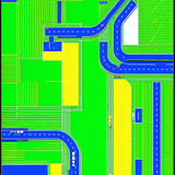 Lively Friendly Roadscape Visual(Green)