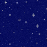 Celestial Night Sky Twinkling Constellation Decorative Floor (Blue)